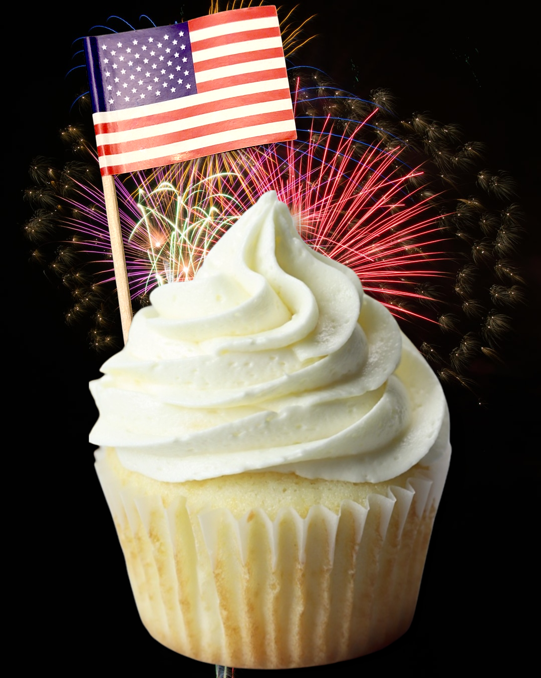 25 PCS Mini Flag Picks for Cupcakes DIY Projects Horderves Cocktails Toothpick Decoration