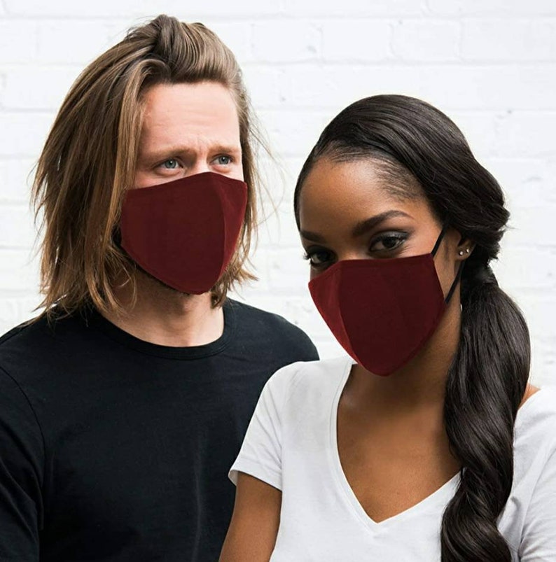 Premium Quality Reusable Washable Adjustable with Filter Insert Custom Fit Cloth Face Mask