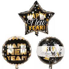 Happy New Year Foil Balloons for Party Decoration